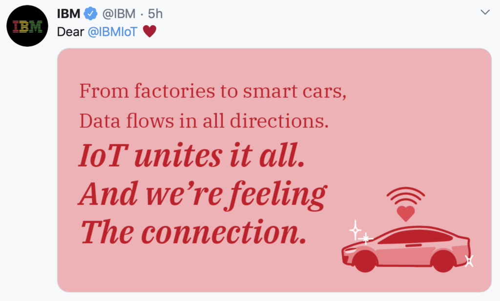 IBM b2b social media