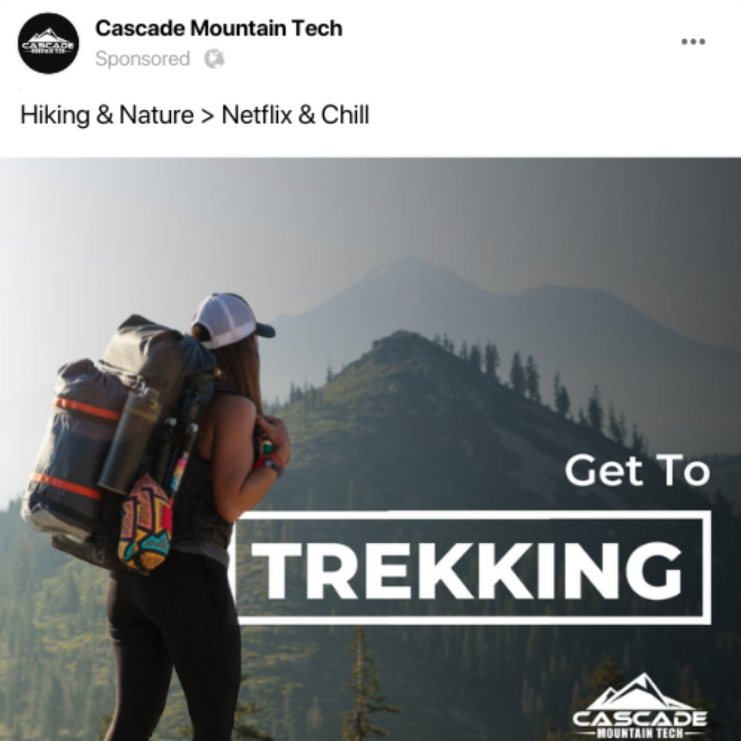 Cascade Mountain Tech Ad Campaign Cascade